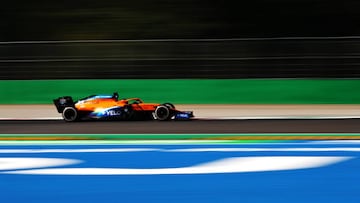 Carlos Sainz (Mclaren MCL35). Monza, Italia. F1 2020.