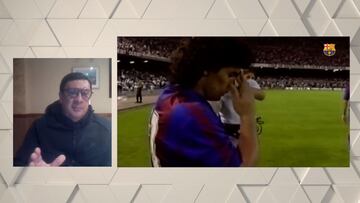 El Mono Burgos desvela lo que le hac¨ªa Maradona antes de los grandes partidos