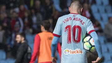 Iago Aspas, jugador del Celta.