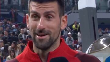 El adiós de Djokovic a Nadal en TV ya es eterno: Nole se emociona y deja una frase histórica