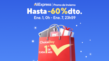 Las mejores ofertas de hasta el 60% en tecnología, consolas, videojuegos y más con AliExpress.