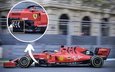As¨ª intent¨® Ferrari vencer a Mercedes en Bak¨²