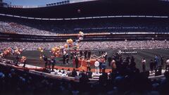 Imagen del Estadio Azteca en la inauguración del Mundial de 1970, en México.