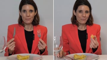 Una experta de protocolo revela cómo se debe comer realmente la tortilla de patatas y arde Troya