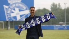 Borja Jim&eacute;nez se present&oacute; como nuevo entrenador del Deportivo