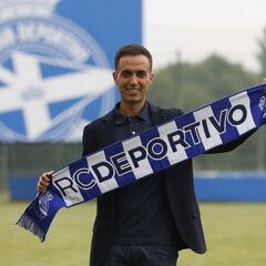 Borja Jiménez: "Una vez vienes al Deportivo, mejorar ya es dificil"