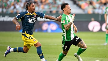 Antony y Dolan, en el Betis-Espanyol.