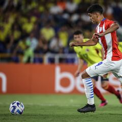 Colombia vs. Paraguay en el Sudamericano Sub 20
