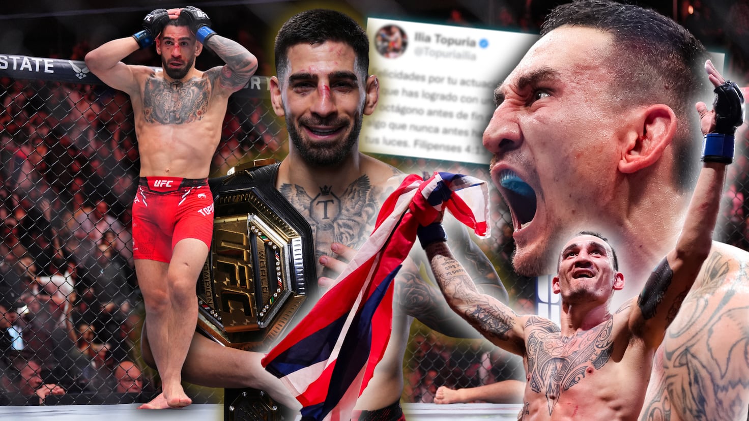 Ilia Topuria vs Max Holloway: peleas, récord, KOs y estadísticas en UFC ...