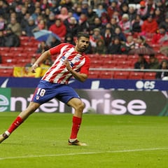 El Atlético gana el 94,4% de los partidos si marca Diego Costa