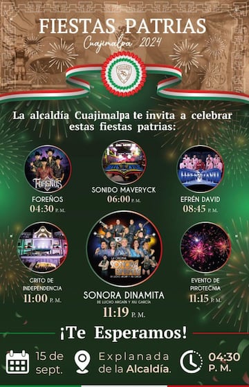 Fiestas Cuajimalpa de Morelos