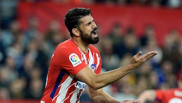 Diego Costa, autor del primer gol del Atlético.
