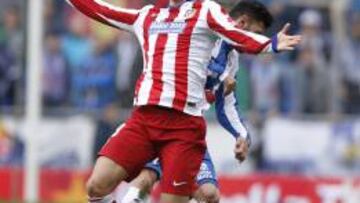 Torres, en el partido de la pasada campaña en Cornellá.