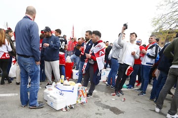 El ambiente previo de la final de Copa en las Fan Zones