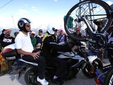 Fernando Alonso también quiere ocupar la pole en el ciclismo