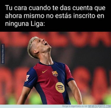 ‘El juego del calamar 2′ se cuela en los mejores memes del caso Dani Olmo