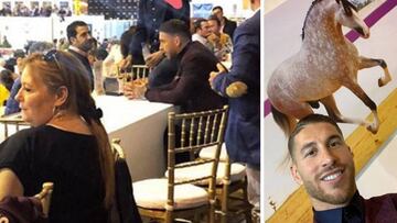 Sergio Ramos, de la Selección al Salón Internacional del Caballo