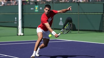 Alcaraz - Halys: horario, canal TV, dónde y cómo ver el debut en Indian Wells