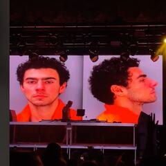 Images of Luigi Mangione were projected at a Disney-themed concert