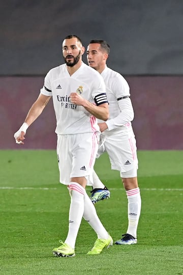 Benzema marcó el 1-0.