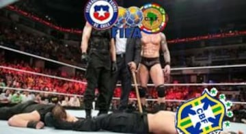 Los mejores memes del triunfo de Chile