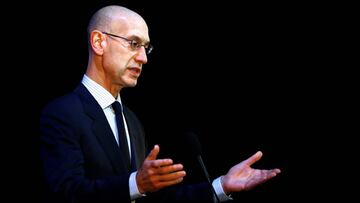 Adam Silver, en China.