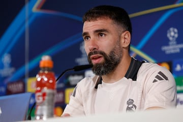 Carvajal, hoy, en rueda de prensa.