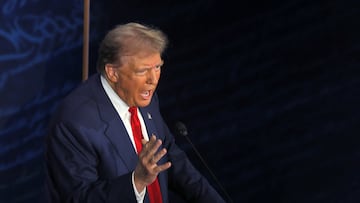 Durante el debate presidencial, Kamala Harris habló sobre el conservador Proyecto 2025, pero Trump negó estar vinculado a la propuesta.