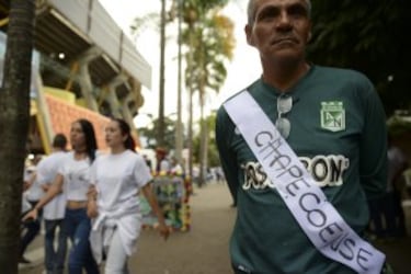 El emocionante homenaje de Atlético Nacional al Chapecoense