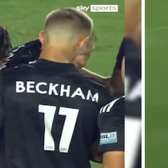 El hijo de Beckham debuta y Twitter se ceba sobremanera: "Heredó la habilidad de la madre"