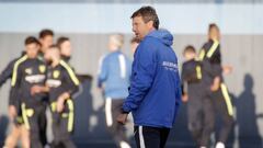 15/01/18 PRIMER ENTRENAMIENTO DE JOSE GONZALEZ CON EL MALAGA CF