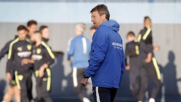 15/01/18 PRIMER ENTRENAMIENTO DE JOSE GONZALEZ CON EL MALAGA CF