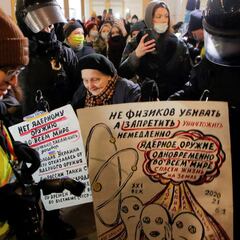 Over 559 people detained at anti-war protests in Russia