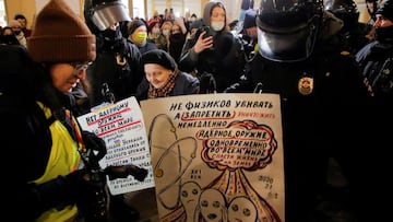 Over 559 people detained at anti-war protests in Russia