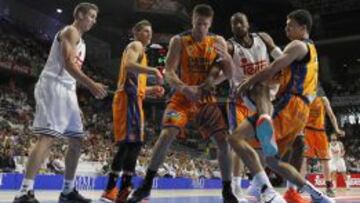 Slaughter, durante un partido ante el Valencia.