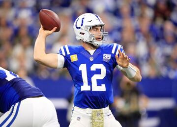 El pasador de los Colts se mantuvo mucho tiempo alejado de los emparrillados después de una lesión en el hombro.