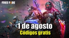 Free Fire | Códigos de hoy lunes 1 de agosto de 2022: recompensas gratis