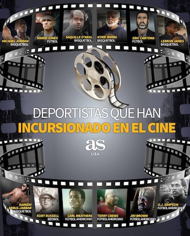 Deportistas que incursionaron en la industria cinematográfica