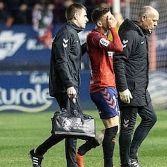 El partido ante el Zaragoza deja tres lesionados