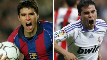 Saviola, ex jugador del Real Madrid y Barcelona.