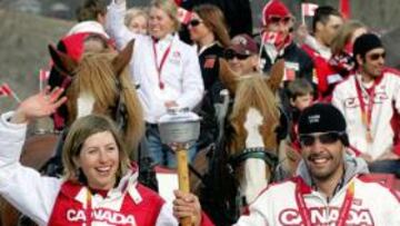 <b>ENTORCHADO. </b>McKeever llevó la antorcha a Vancouver.