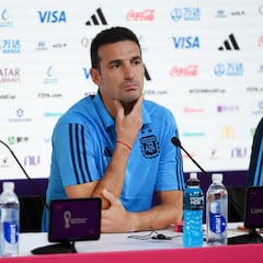 Lionel Scaloni: “México es un muy buen equipo, ofensivo, con un gran entrenador”