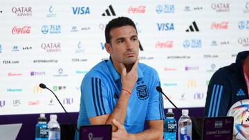 Lionel Scaloni: “México es un muy buen equipo, ofensivo, con un gran entrenador”