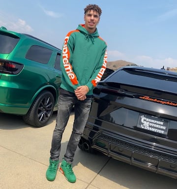 La joven estrella de los Charlotte Hornets es un reconocido fan¨¢tico de los veh¨ªculos de lujo, y as¨ª lo demuestra en sus redes sociales.