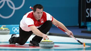 Martín Ríos, plata en curling es suizo, gallego y del Madrid