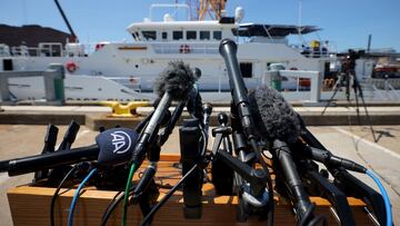 The US Coast Guard says that debris from the Titan has been found. No chance for survival. Remotely operated vehicles will continue to search the area.