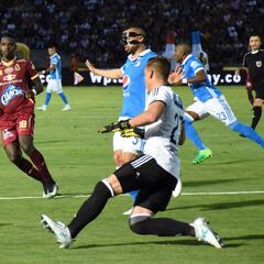 Millonarios empata al final ante un difícil Tolima