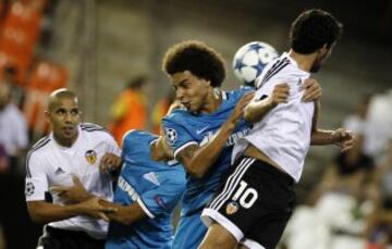 Axel Witsel y Dani Parejo.