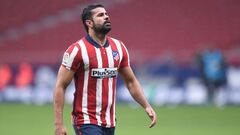 Diego Costa con el Atl&eacute;tico.