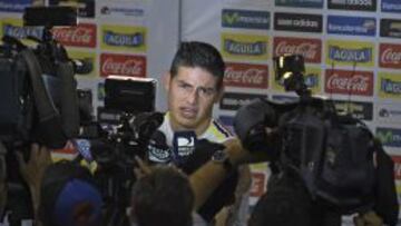 James vuelve a usar a Colombia para mandar recados al Real Madrid